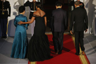 Illustration for article titled Michelle Obama Is Simply Breathtaking at the China State Dinner